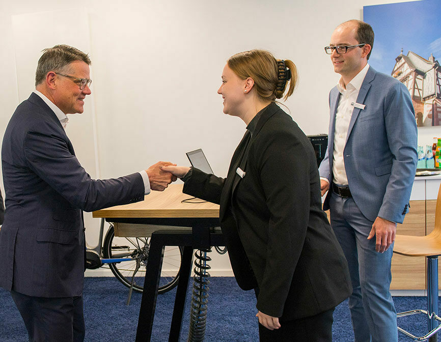 Ministerpräsident zu Besuch