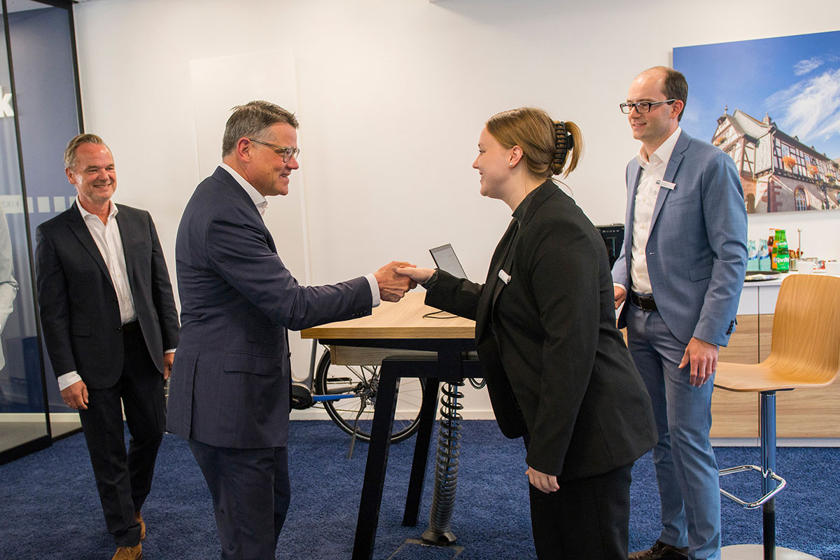 Ministerpräsident zu Besuch